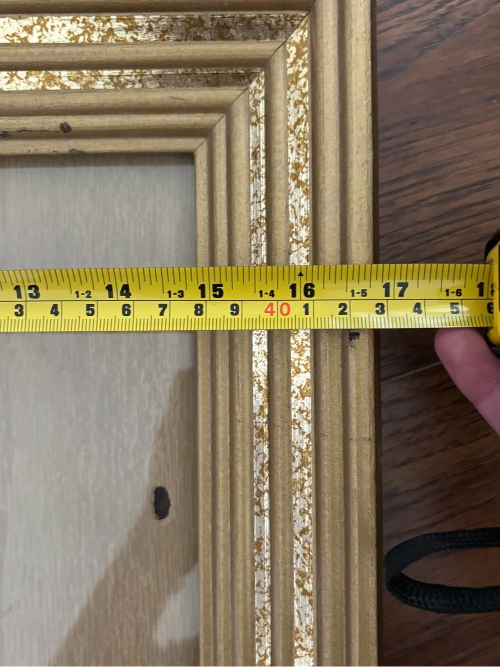 Gold Ornate Picture Frame - Classic Home Accent